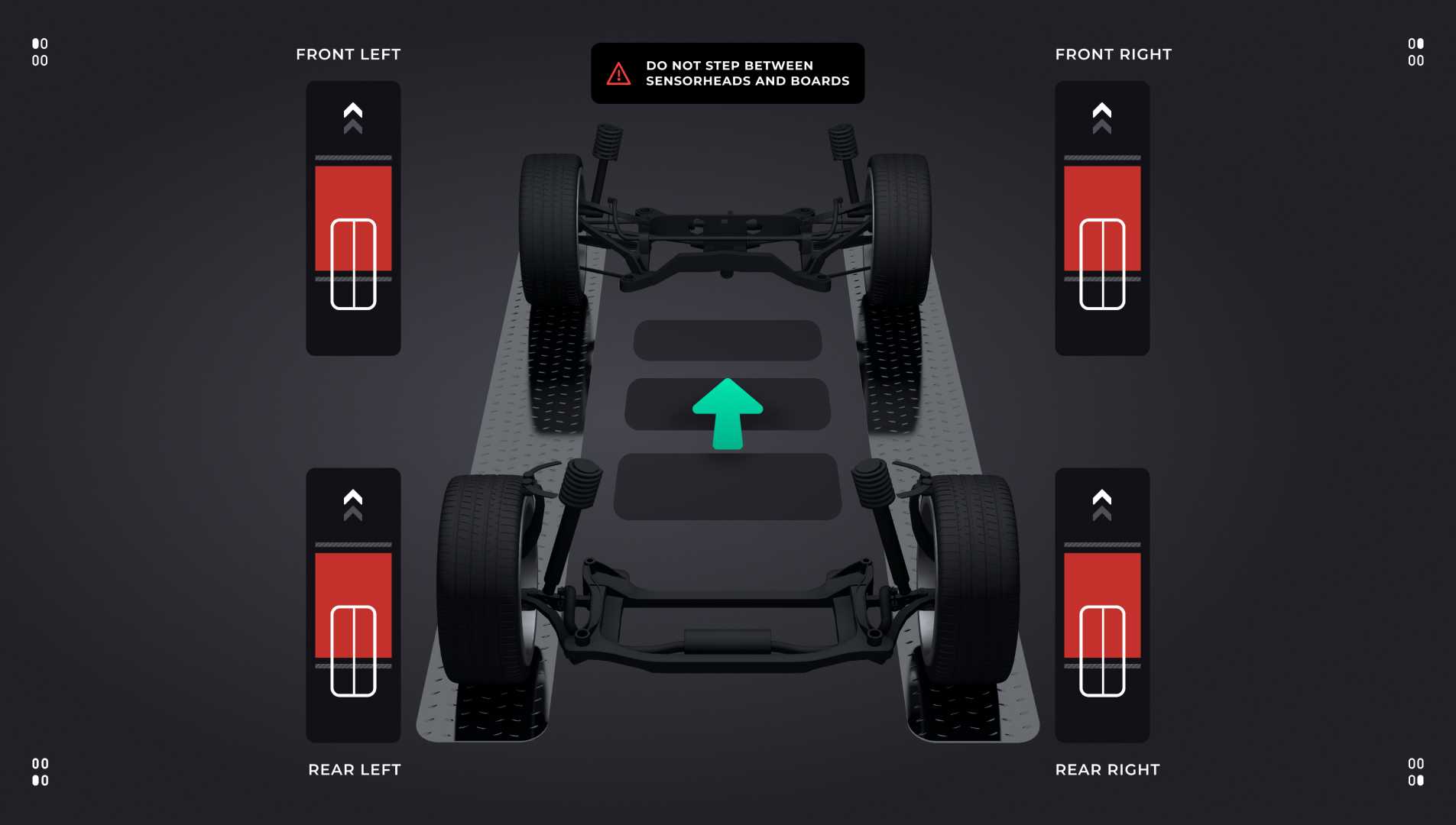 Gros plan sur le design UI d'un logiciel embarqué montrant un véhicule.