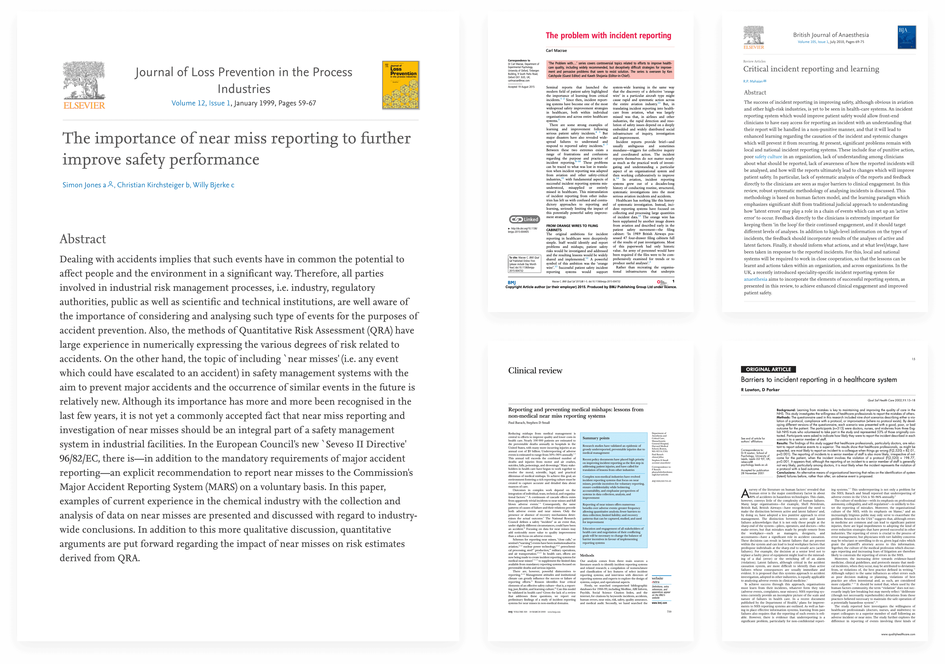 Articles académiques utilisés dans la conception du prototype de l'application.